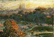 Claude Monet The Tuileries Study Spain oil painting artist